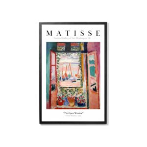 Art Print Matisse The Open Window Poster Exhibition