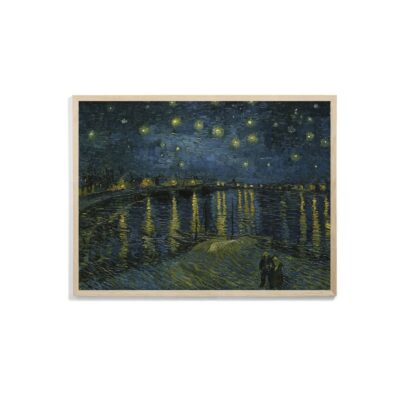 Art Print Starry Night Over the Rhône