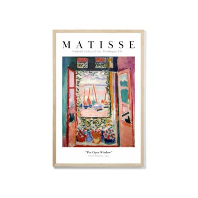 Matisse The Open Window Poster Print