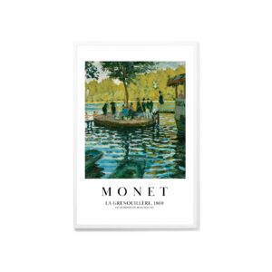 Poster Print Claude Monet Bain à la Grenouillère