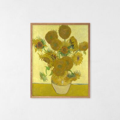 Poster Sunflowers Fourth Version Van Gogh 1888 Art Print