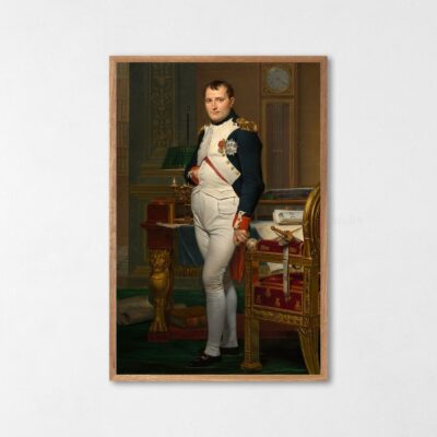 Poster The Emperor Napoleon in His Study at the Tuileries Art Print