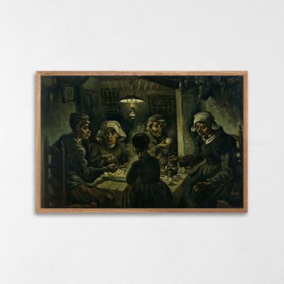 Poster The Potato Eaters Vincent Van Gogh Art Print Free Framing Service