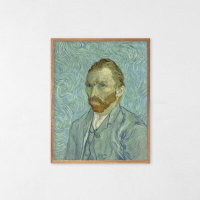 Van Gogh self-portrait (1889) Art Print Poster