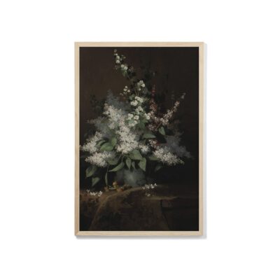 Poster Print Bouquet of Lilacs Alexandre Defaux