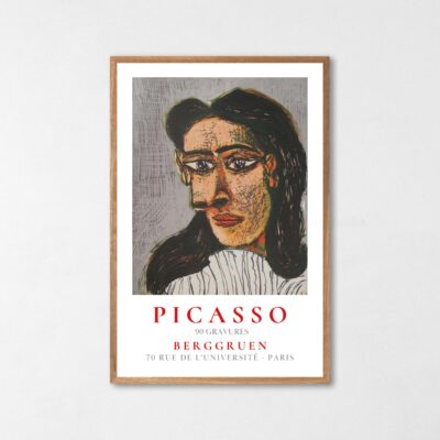 art print poster Portrait de femme 1971 Picasso