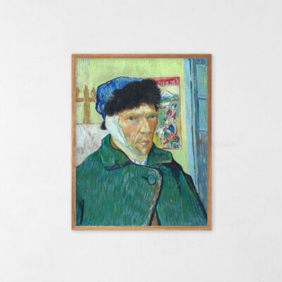 Art Print Self-Portrait with Bandaged Ear Van Gogh