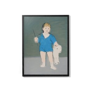 Enfant et agneau Picasso Poster Print