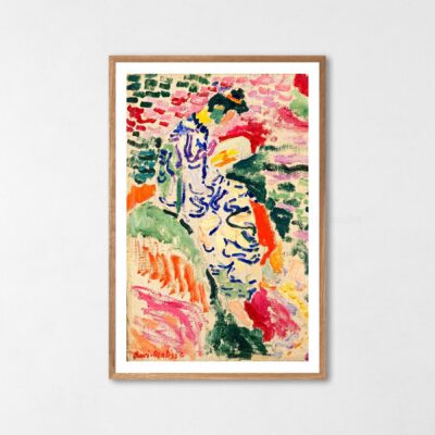 La Japonaise Woman beside the Water Poster