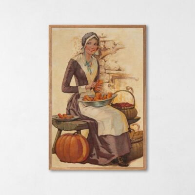 art print poster Pumpkin by James Calvert Smith