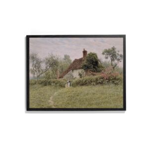 Old Cottages at Pinner Poster Print