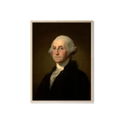 Potrait George Washington Art Print