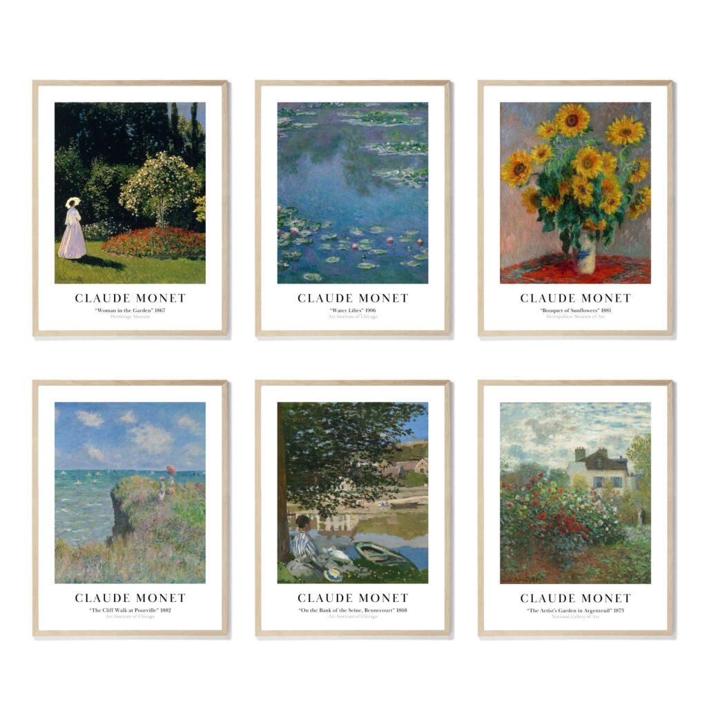 Monet Poster Exhibition Download Printable