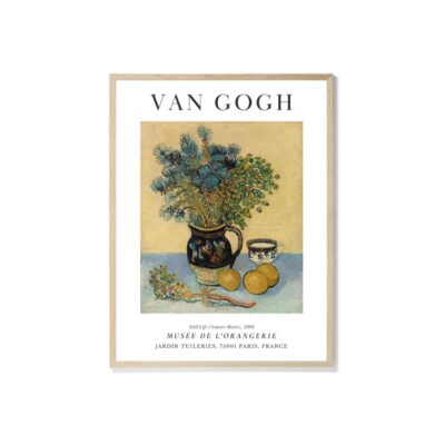 Still Life Nature Morte Van Gogh Exhibition Poster Printable